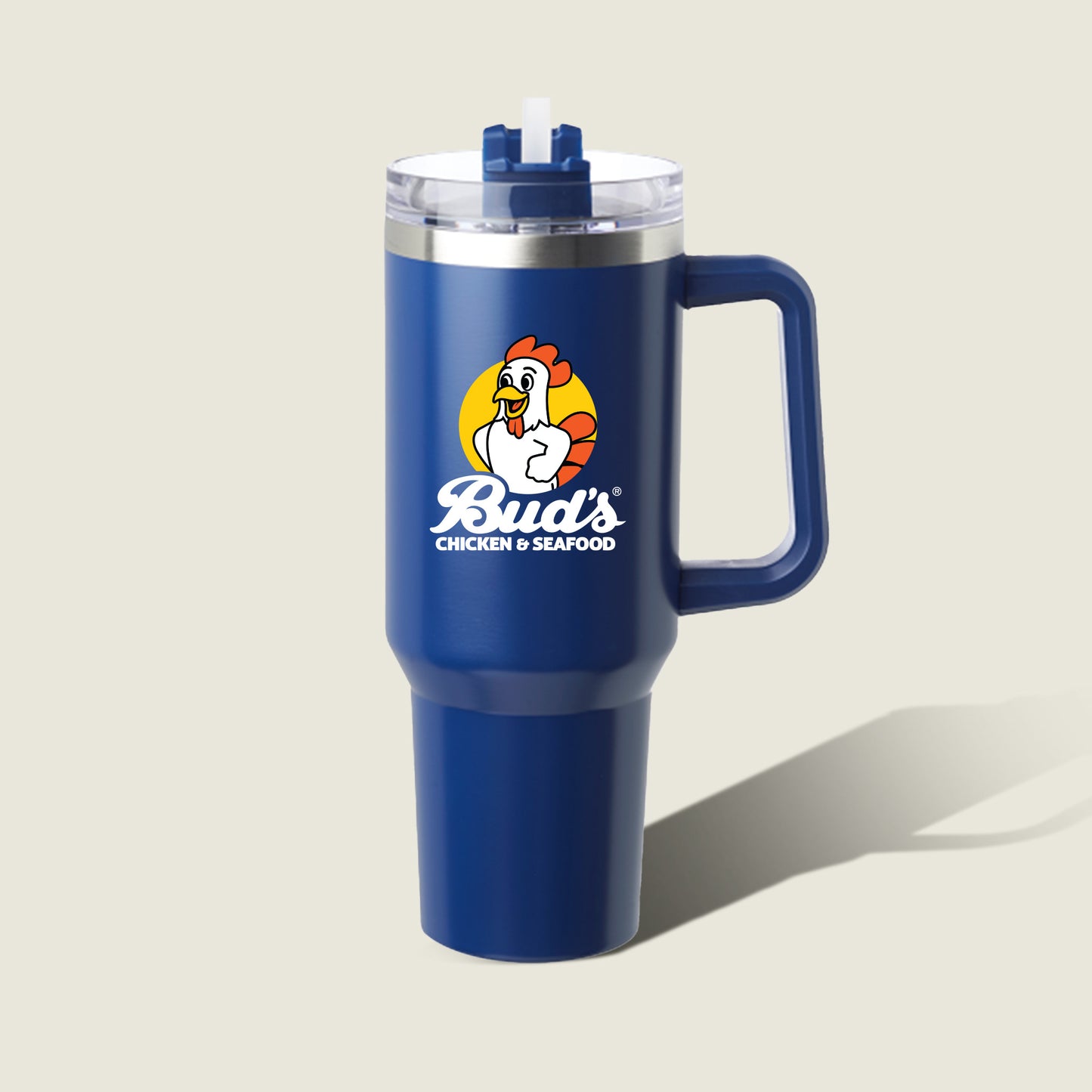 Bud's 40oz branded cup